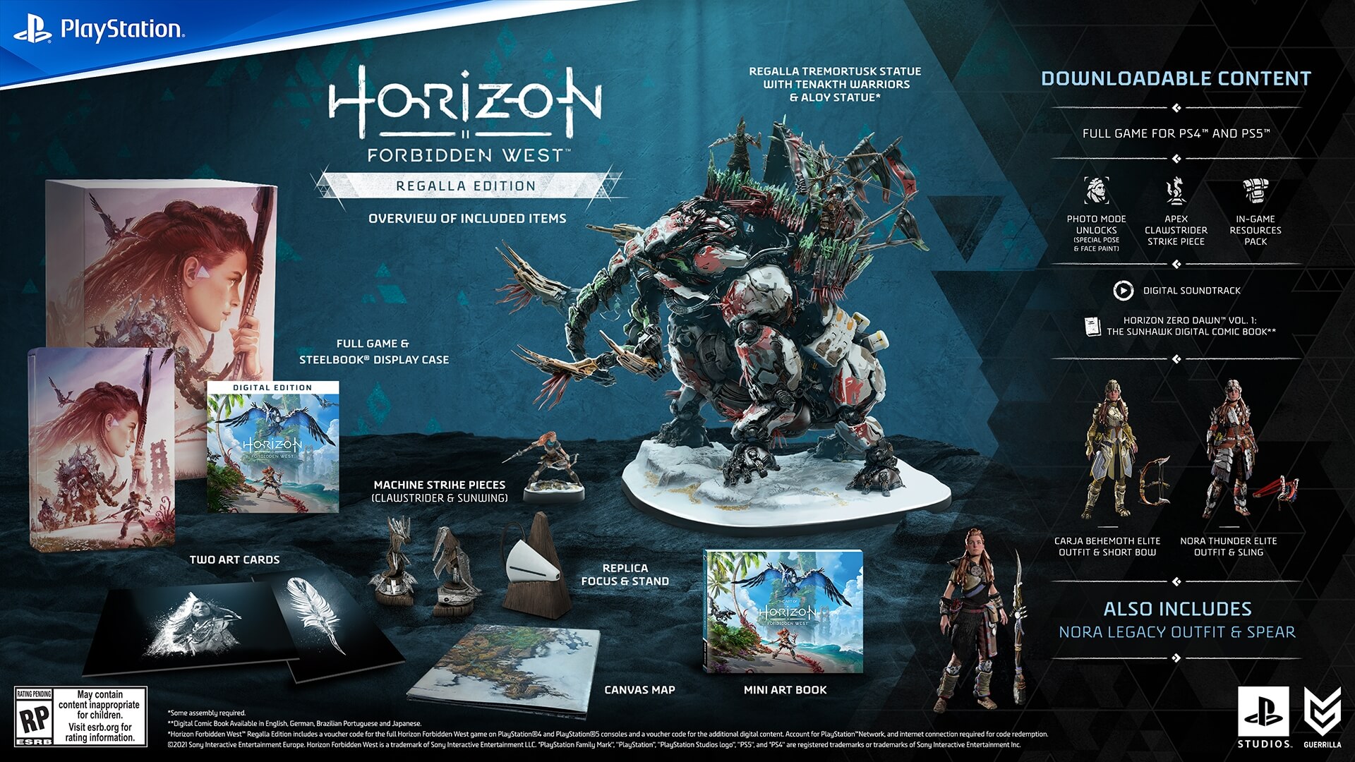Pre-Order Horizon Forbidden West Now: Collector's and Digital Deluxe  Editions Detailed - Guerrilla Games